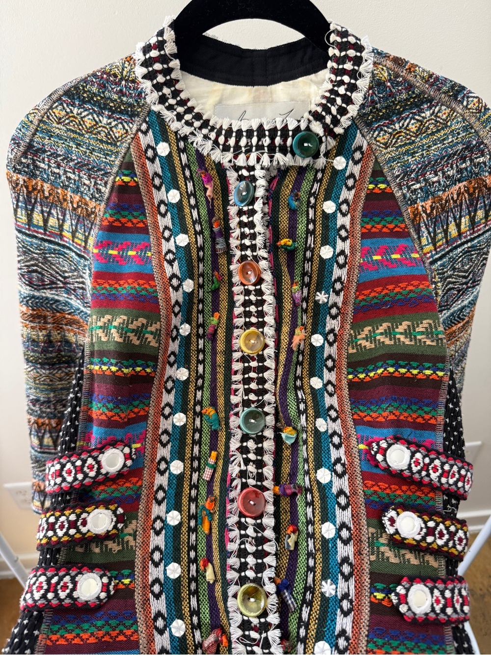 Byron Lars Beauty Mark Guatemalan Mix Jacket | Size 4 - Picture 6 of 14